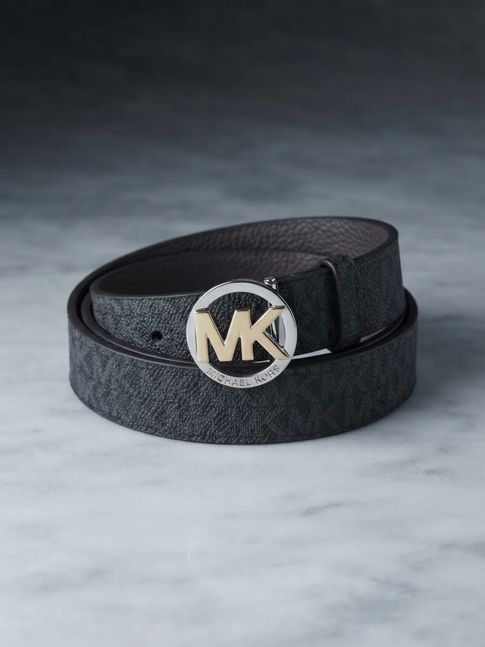 Michael Kors Reversible Logo Belt 44”-45” Long.